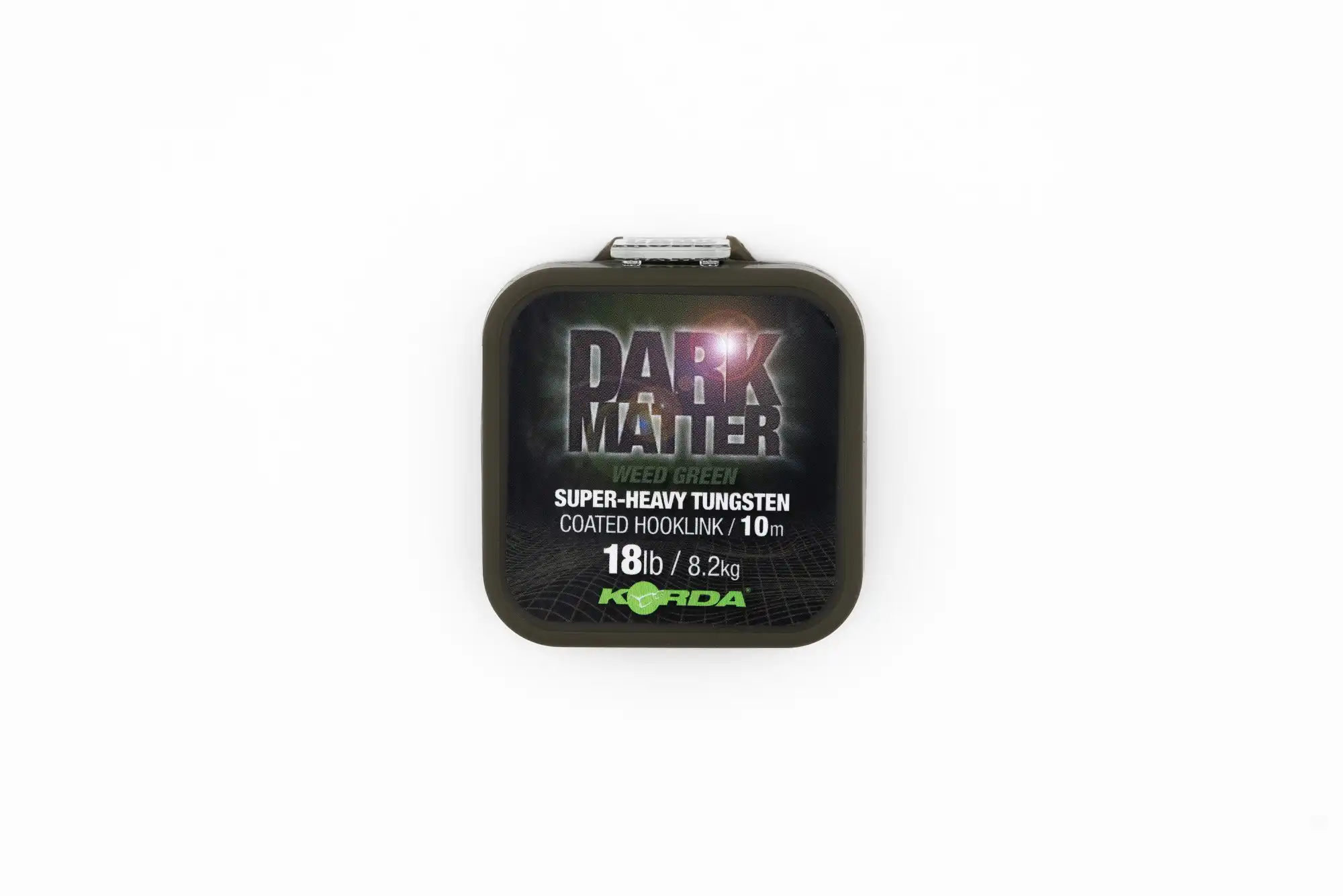 Korda Dark Matter Tungsten Coated Braid 18lb 10m Weed Green