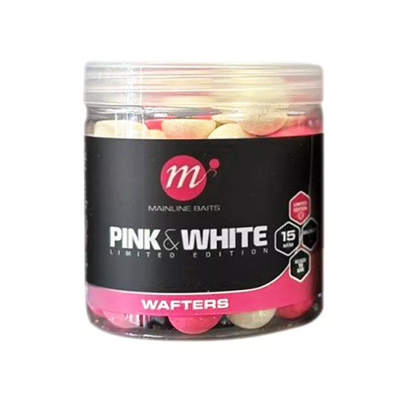 Mainline Fluro Pink & White Wafters 15mm Pineapple