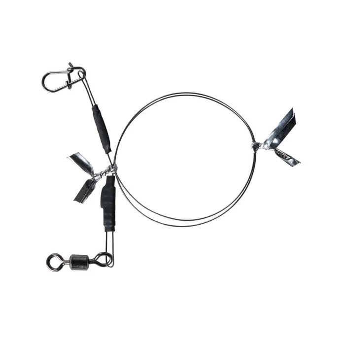 BKK 7x7 Wire Leader Allround (Duolock Snap) 15cm 9kg