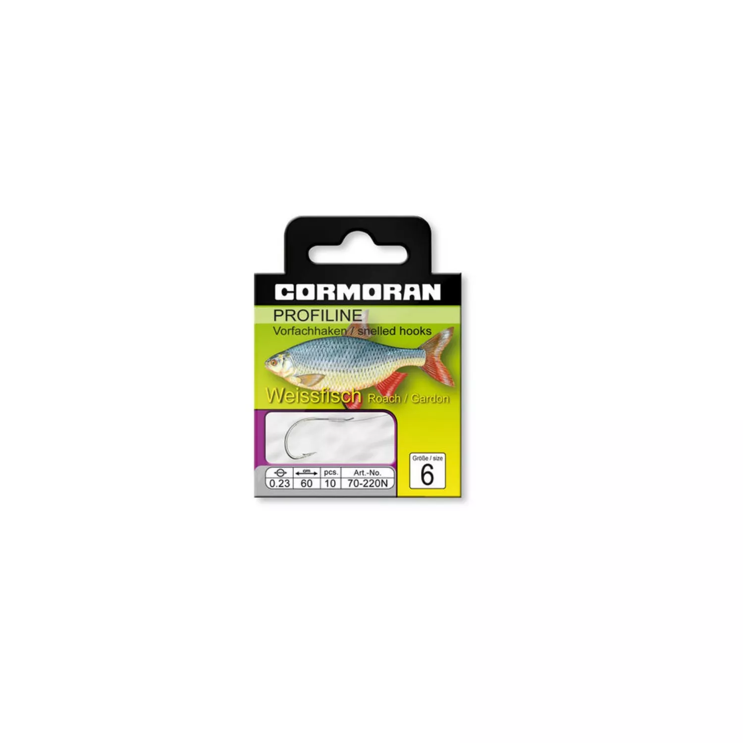 Cormoran Profiline Weißfischhaken #16 60cm 0,12mm