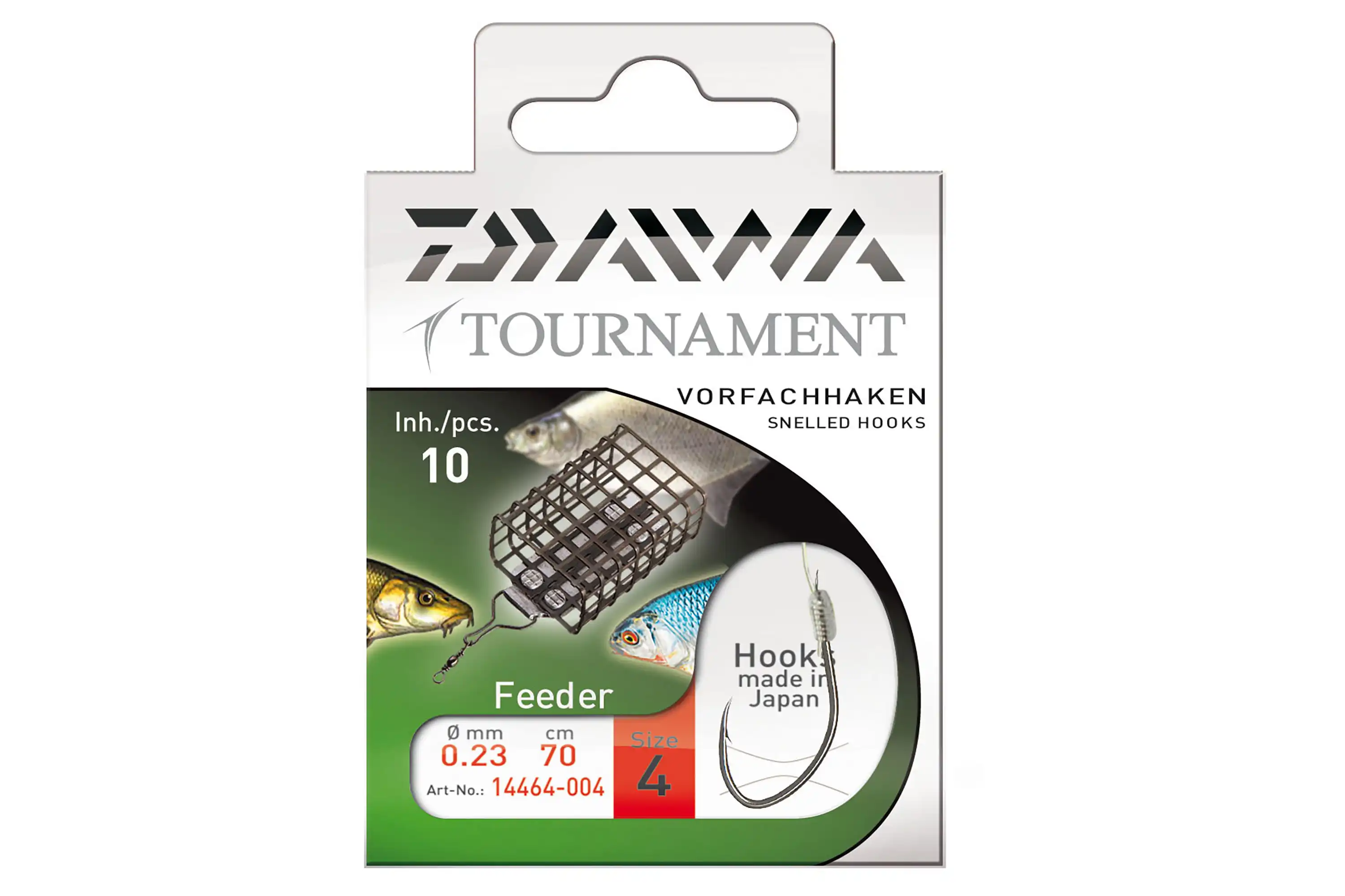 Daiwa Tournament Feederhaken #4 70cm 0,23mm