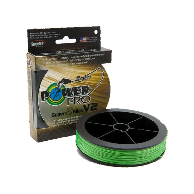 Shimano Power Pro Super 8 Slick V2 135m Hi Vis Aqua 0,13mm 8kg