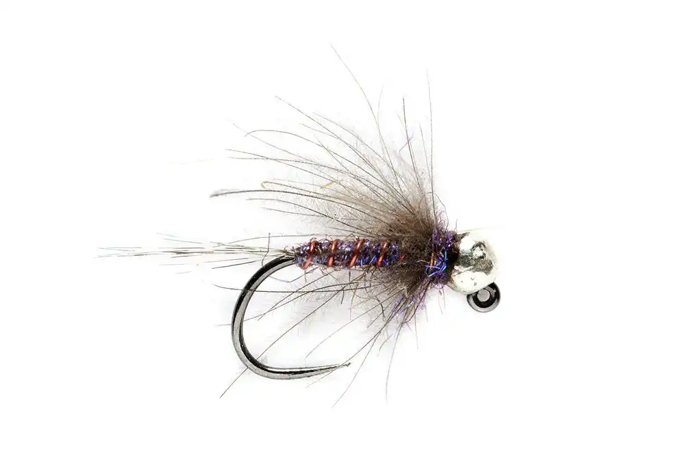 Fulling Mill Duracell Jig Barbless #12 Purple Copper