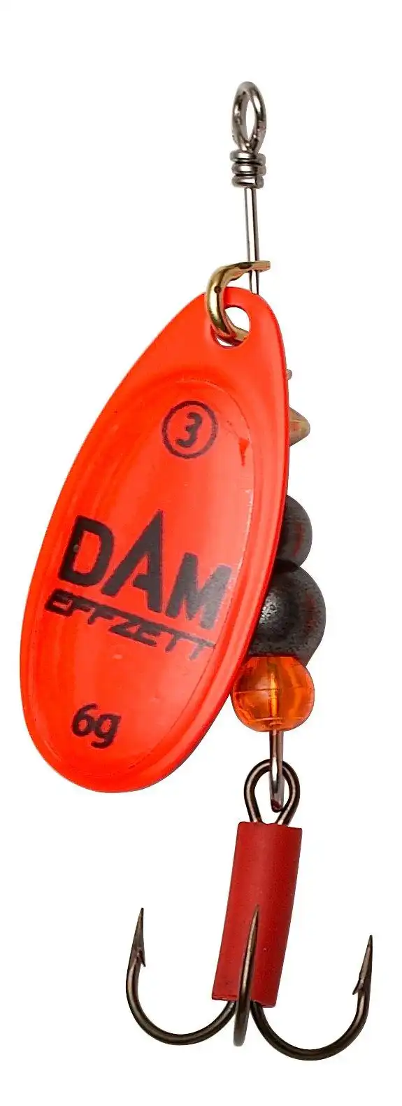 DAM FZ Fluo Spinner #1 Red