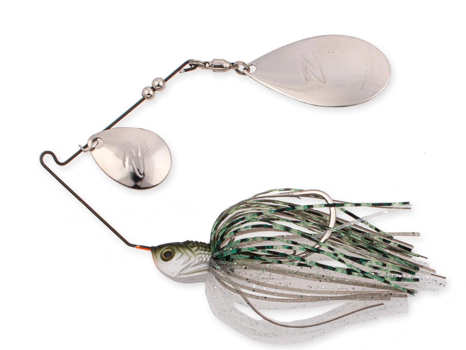 Z-Man SlingBladeZ Power Finesse IC Spinnerbait 18g Greenback Shad