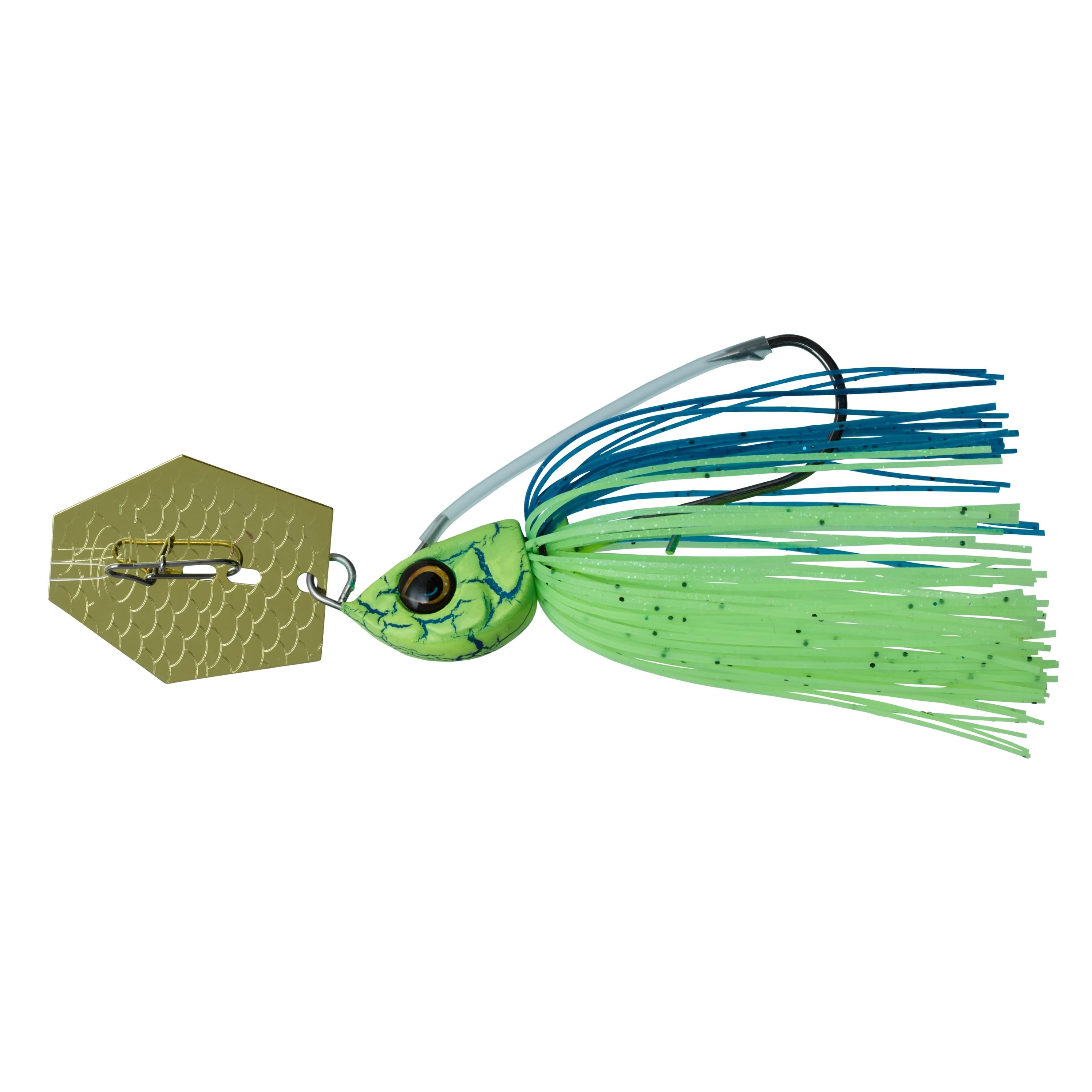 Illex Crazy Crusher 14g Blue Back Chartreuse