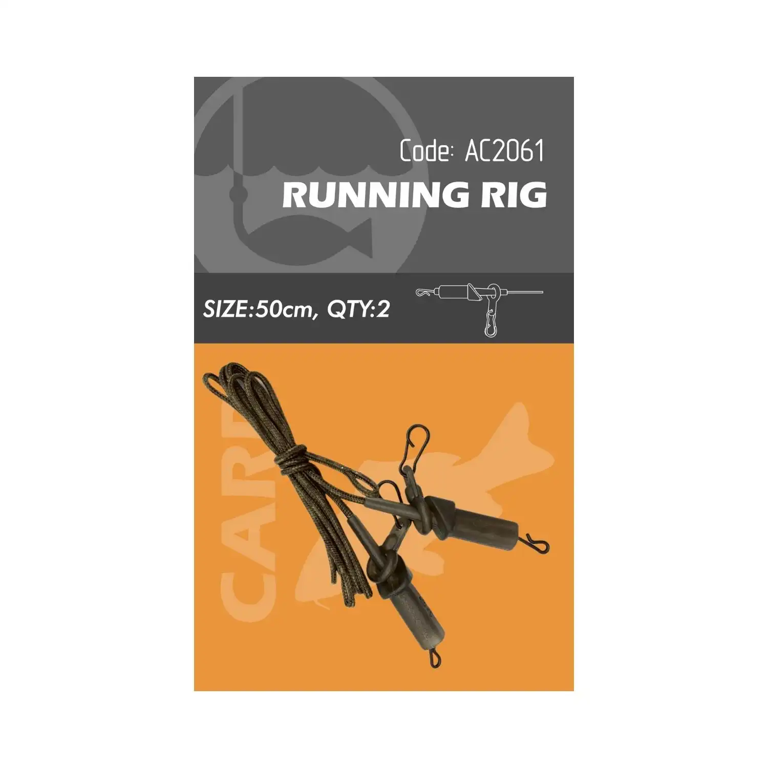 Life Orange Running Rig 50cm Life Orange Running Rig 50cm