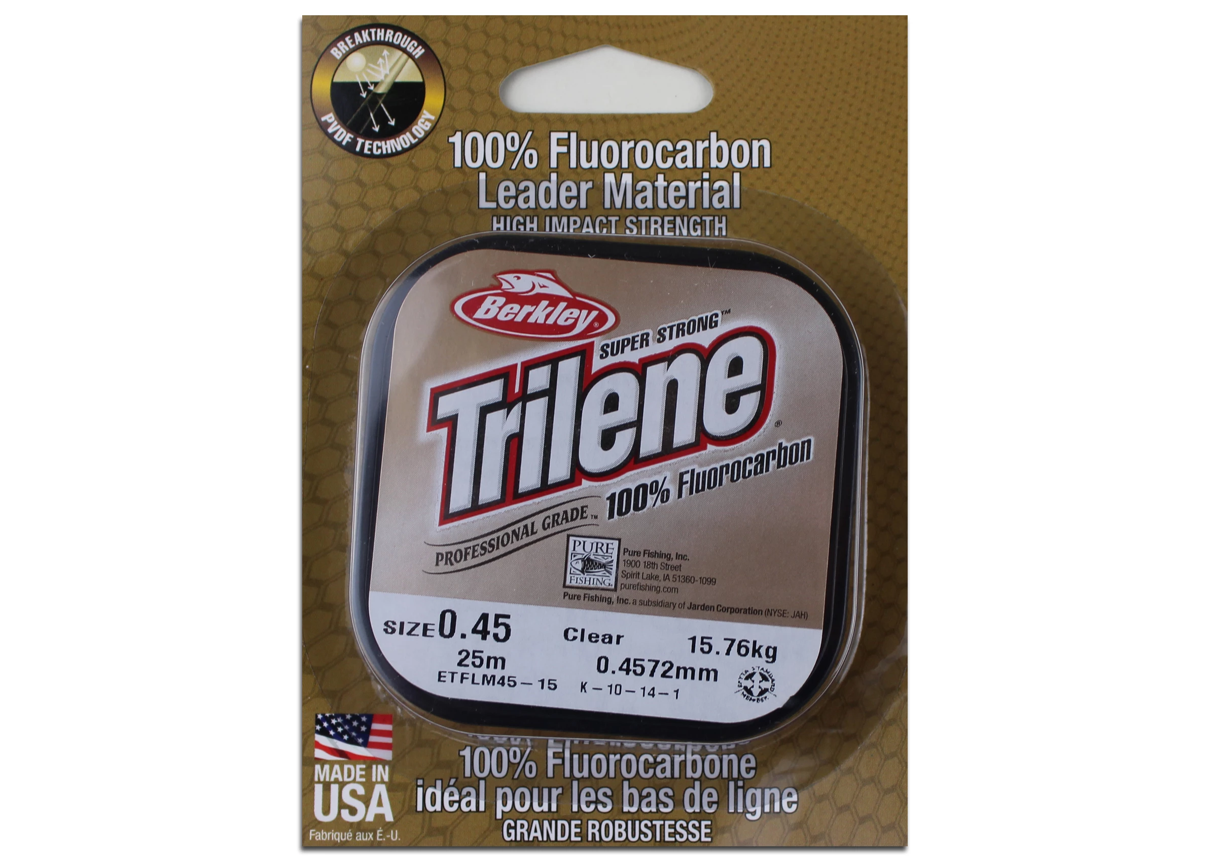 Berkley Trilene Fluorocarbon 25m 0,50mm 16,5kg