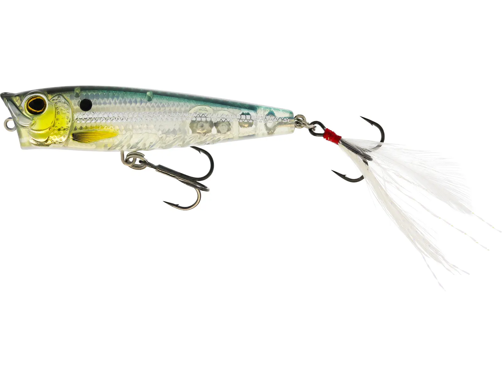 Westin Spot-On Popper 6,5cm Silver Arrow