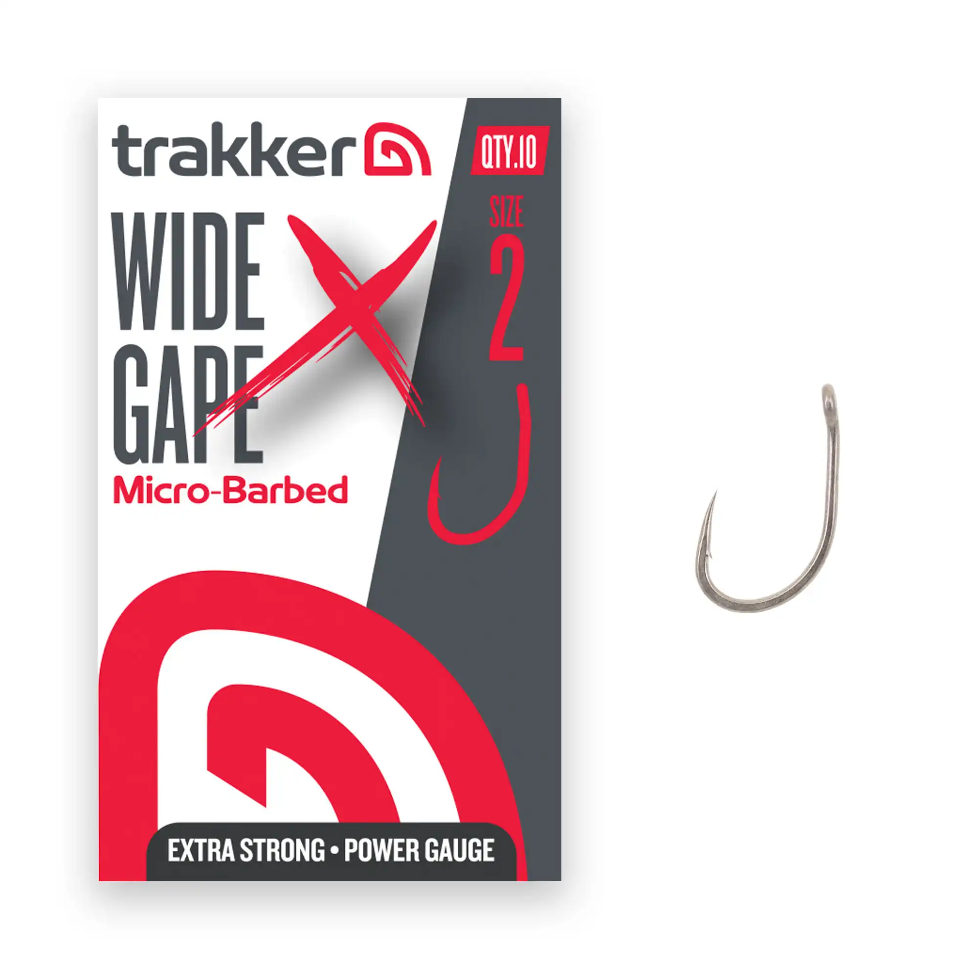 Trakker Wide Gape XS Hooks Micro Barbed #2