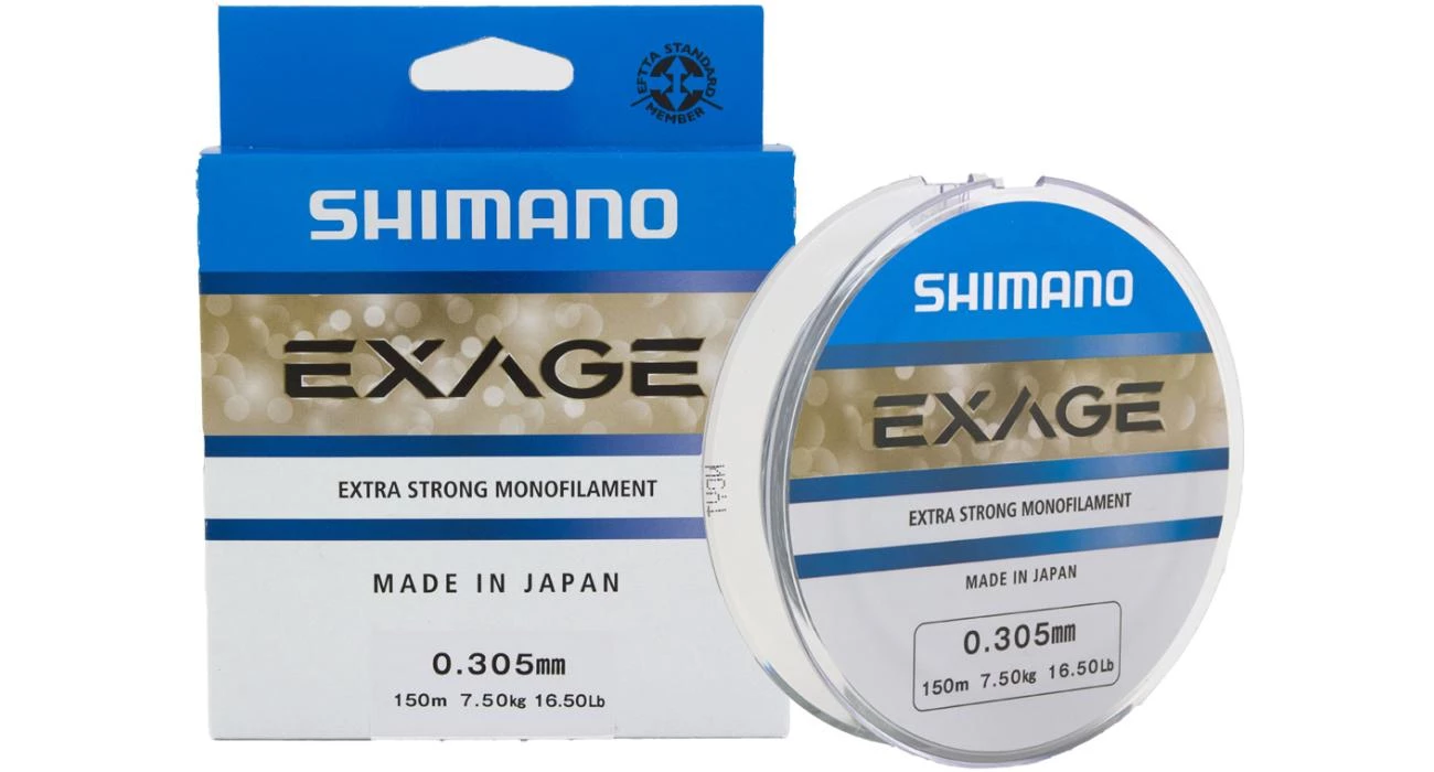 Shimano Exage Extra Strong Mono 300m Clear 0,36mm