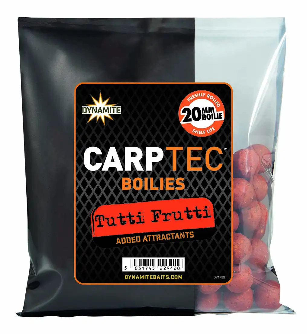 Dynamite Baits Carptec Boilies 300g 20mm Tutti Frutti