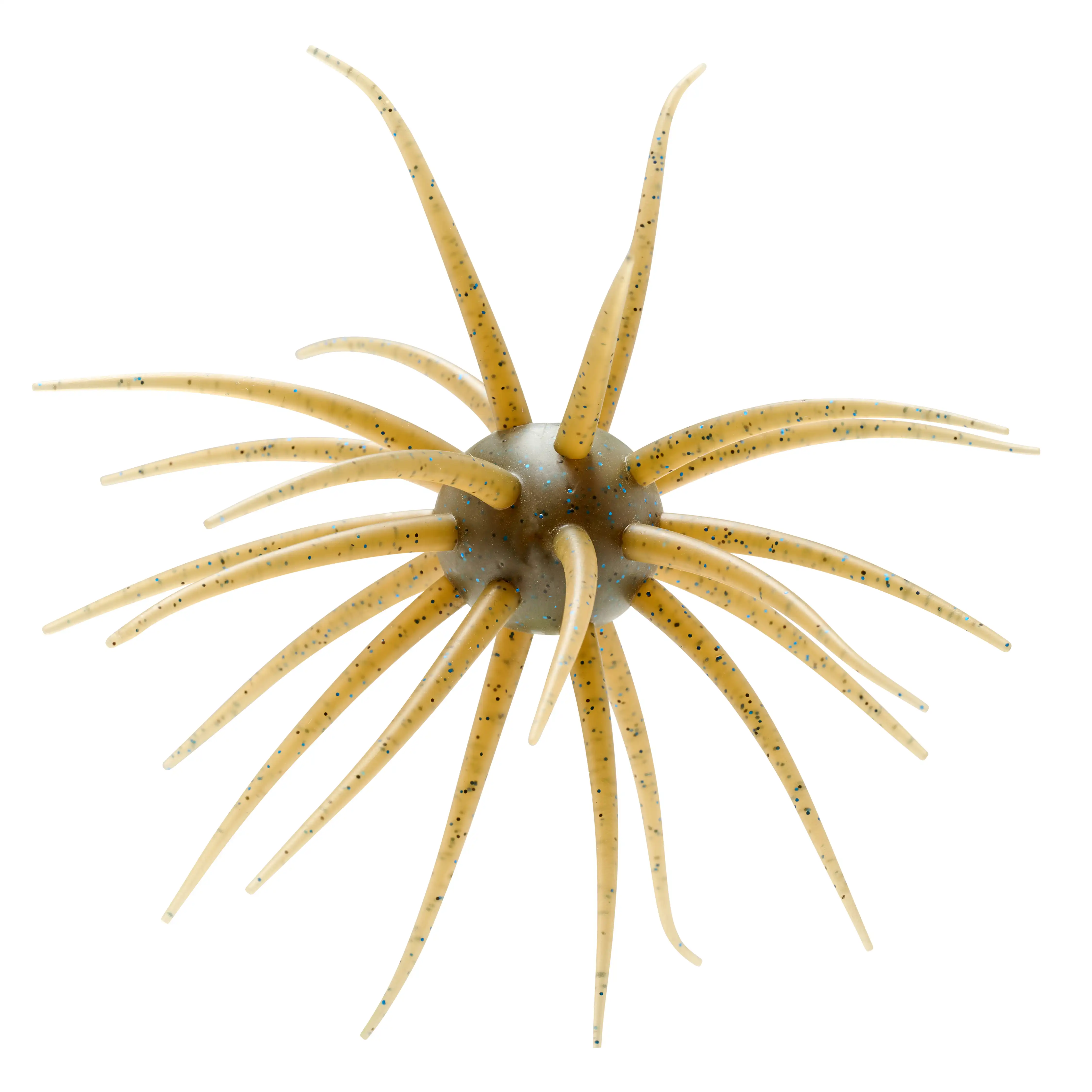 #127 Green Pumpkin Pepp Blue Flake