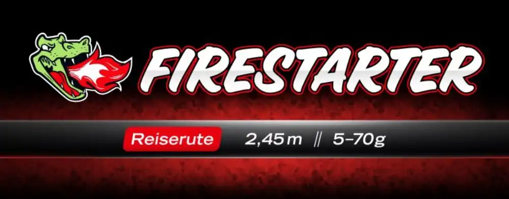 Lieblingsköder Firestarter Reiserute 2,45m 5-70g