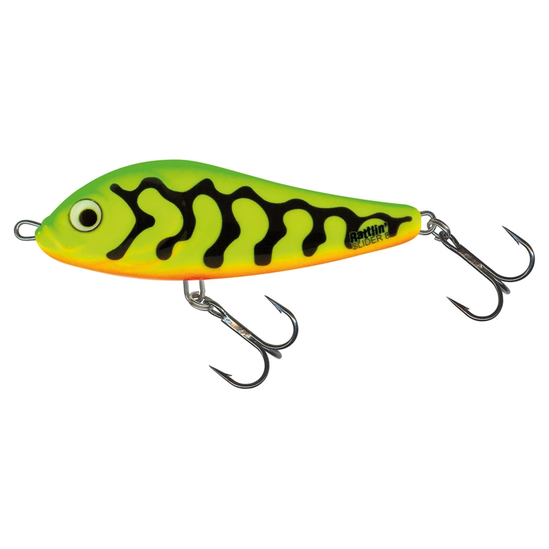 Salmo Rattlin Slider 11cm Green Tiger