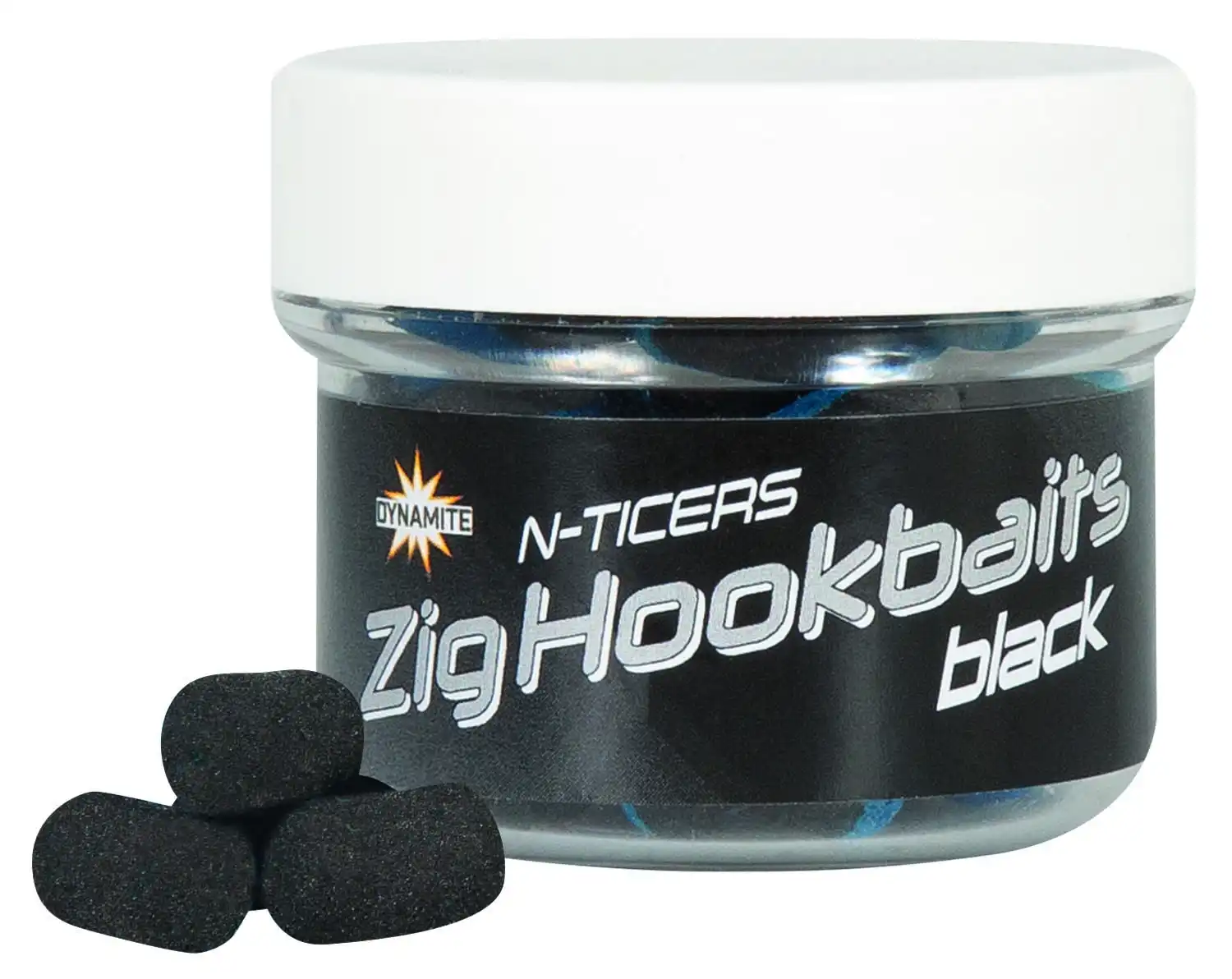 Dynamite Baits N-Ticers Zig Hookbaits 10g 12mm Black