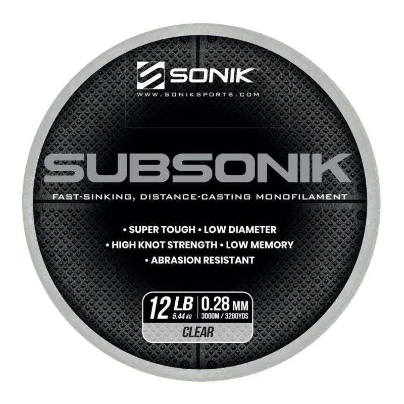 Sonik Subsonik 3000m Clear 0,28mm