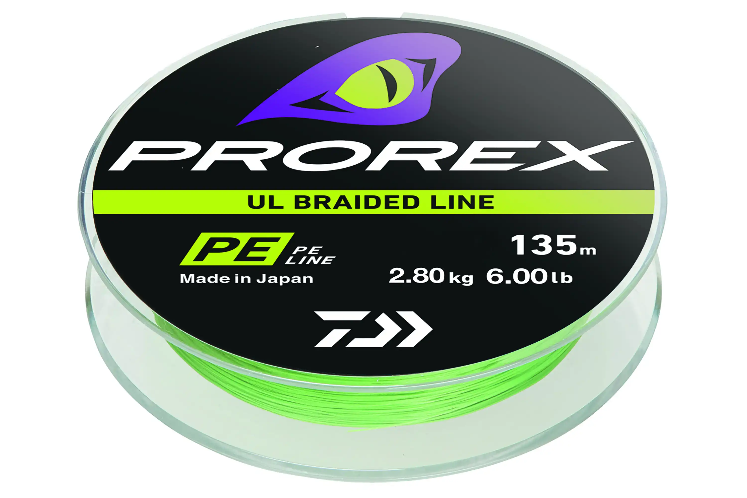 Daiwa Prorex UL Braid PE 0.4 135m Chart 2,8kg
