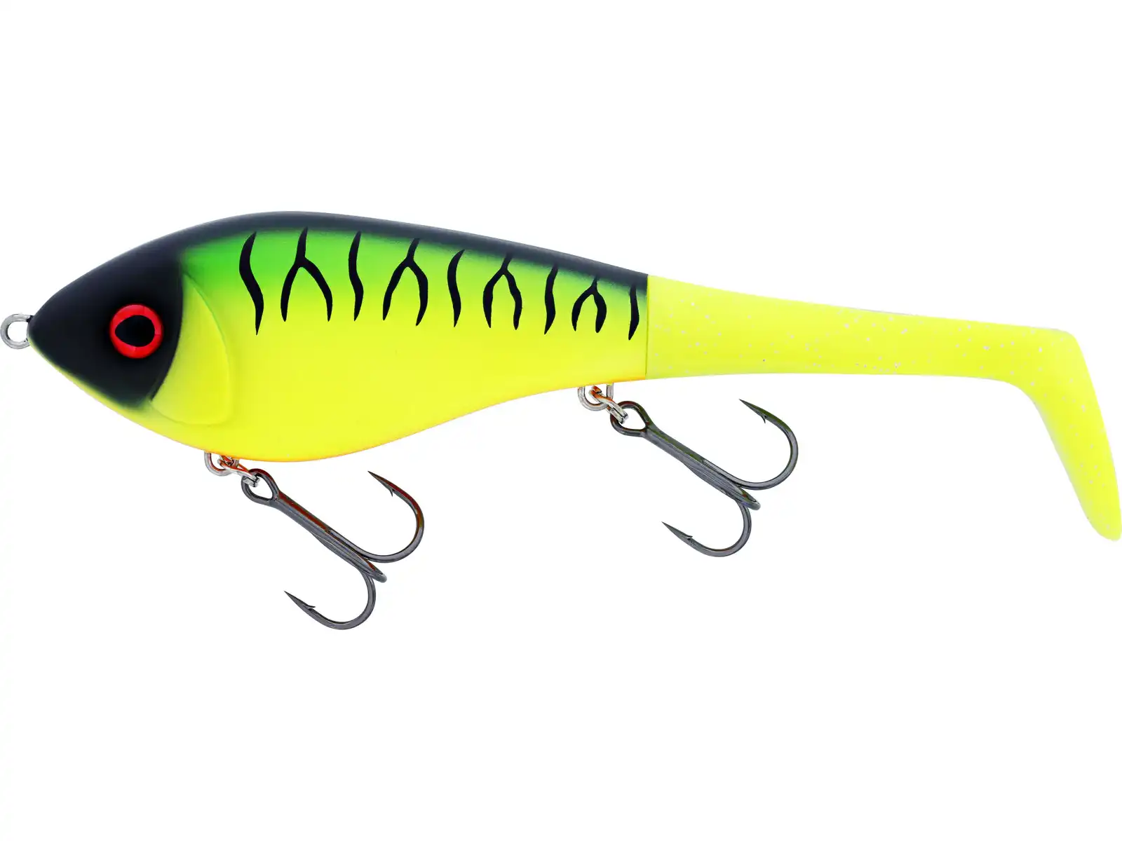 Westin Swim Tail 62g suspending 1 Body 2 Tails 12cm Firetiger schwebend
