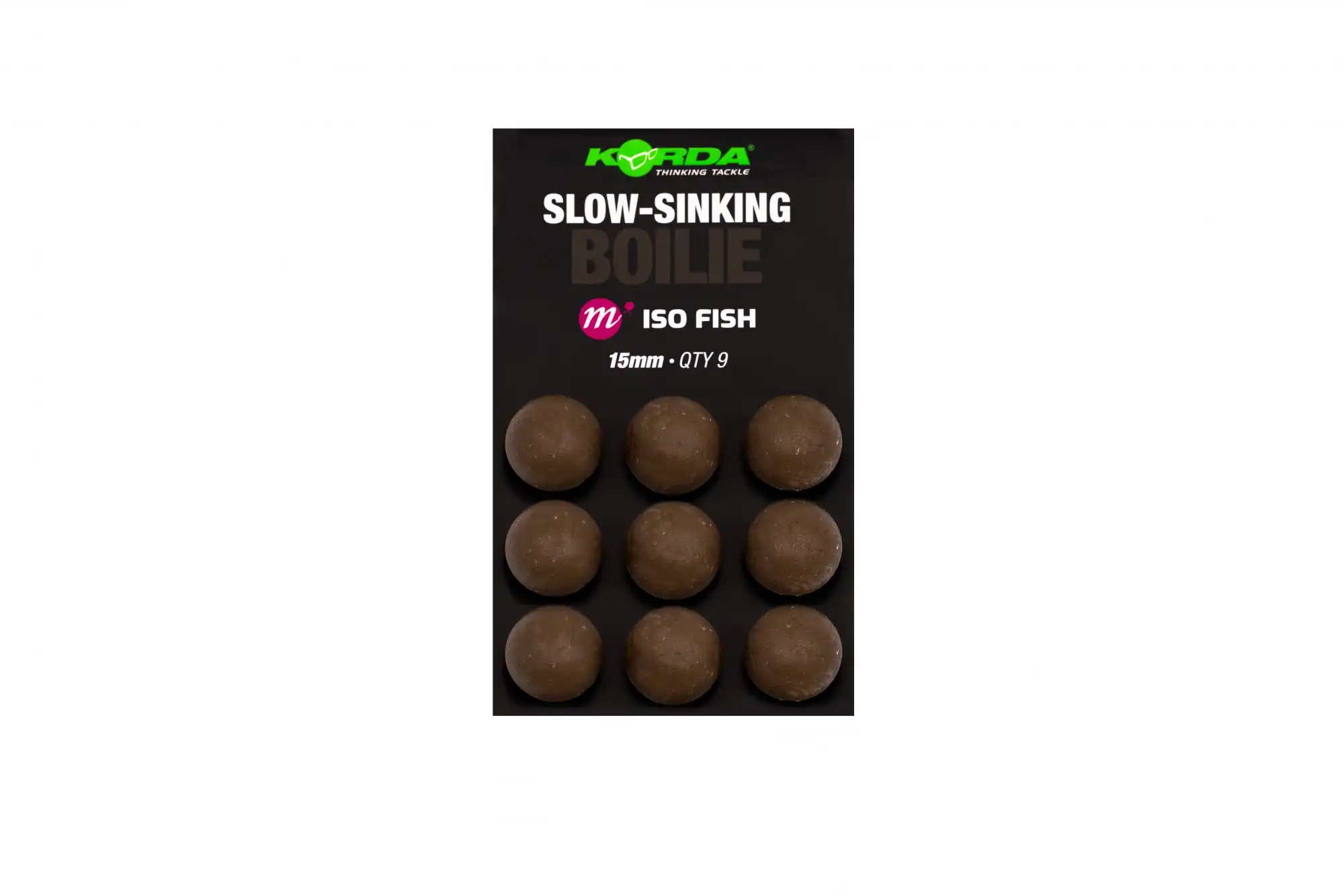 Korda Slow Sinking Boilie 15mm ISO Fish