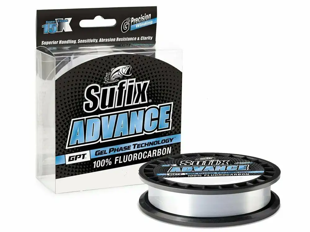 Sufix Advance Fluorocarbon 91m Clear 0,21mm