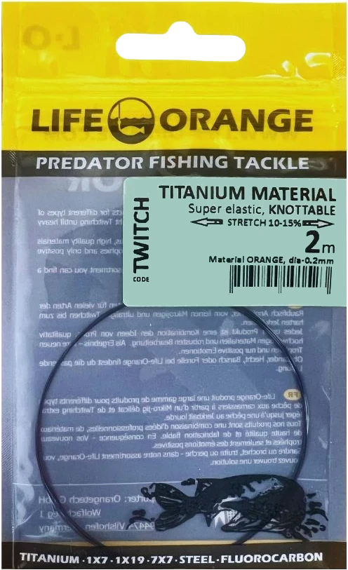 Life Orange Titanium Material 2m 3kg