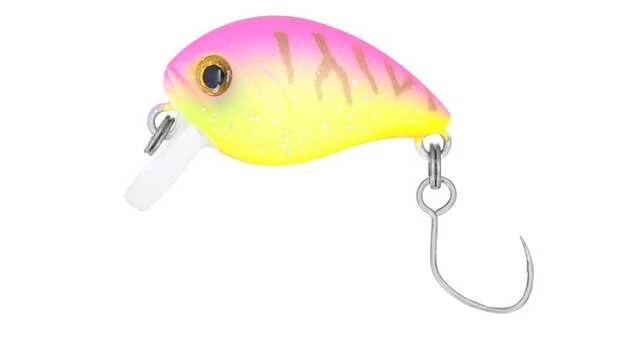 Bassday Mogul Crank 27SR Area Forellenwobbler-P-431 Pink Back Tiger-Lime