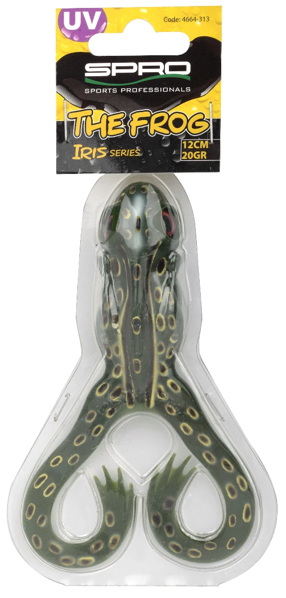 Spro Iris The Frog 12cm Nature Green