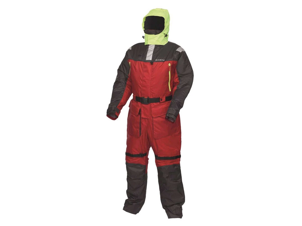 Kinetic Guardian Flotation Suit #XXXL Red/Stormy