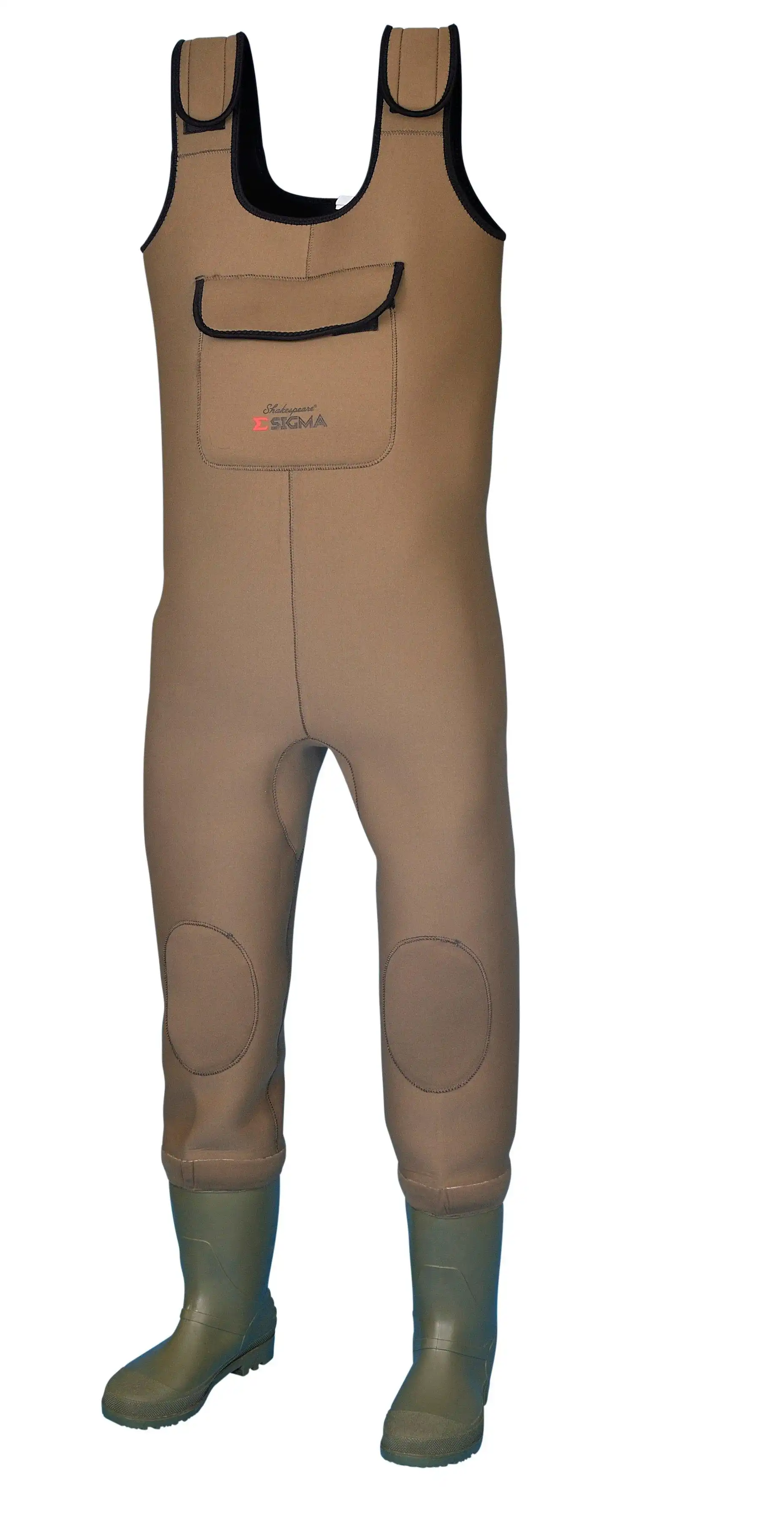 Shakespeare Sigma Neoprene Chest Wader #11 Grey/Green