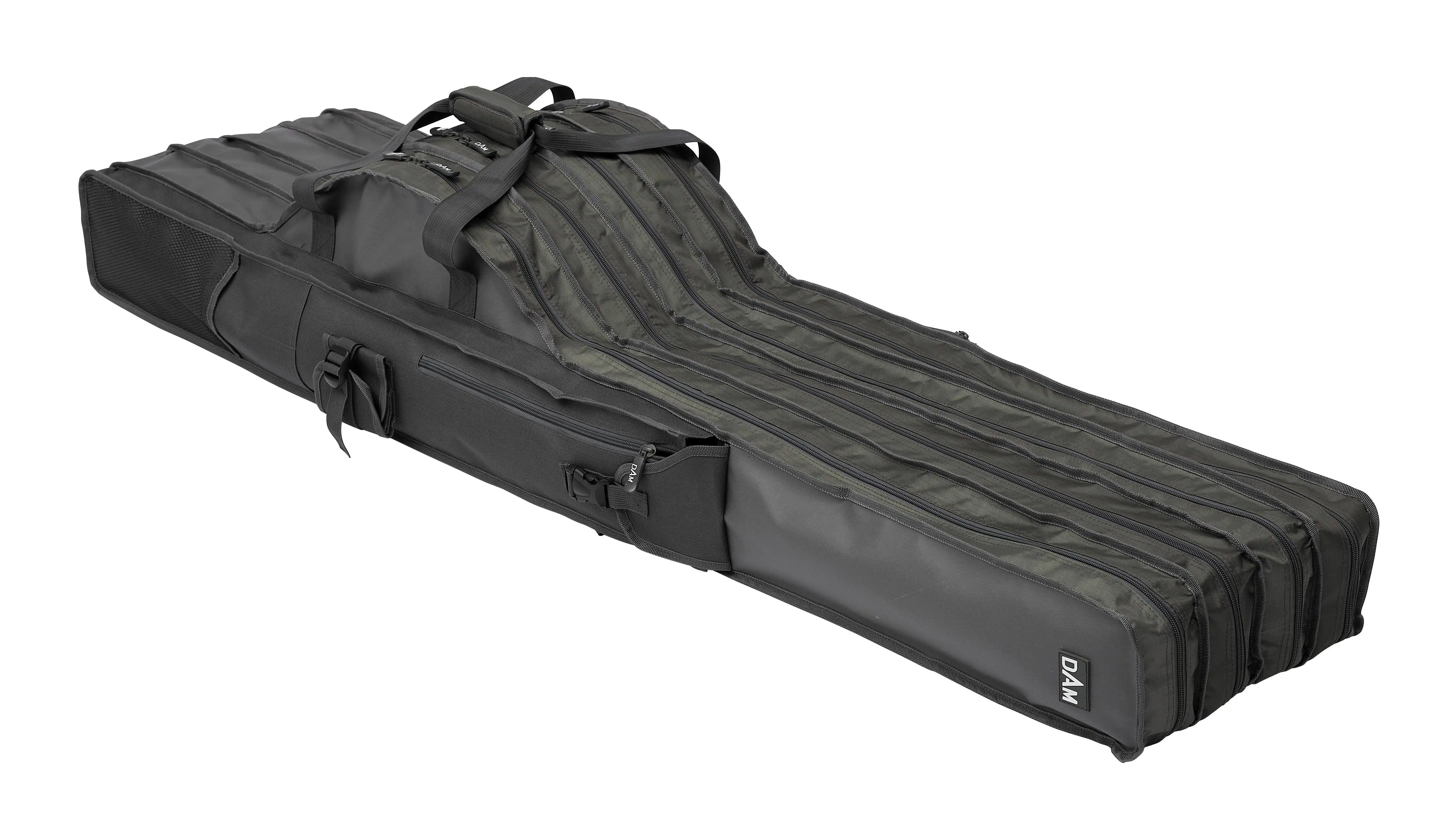 DAM 3 Compartment Rod Bag Grey