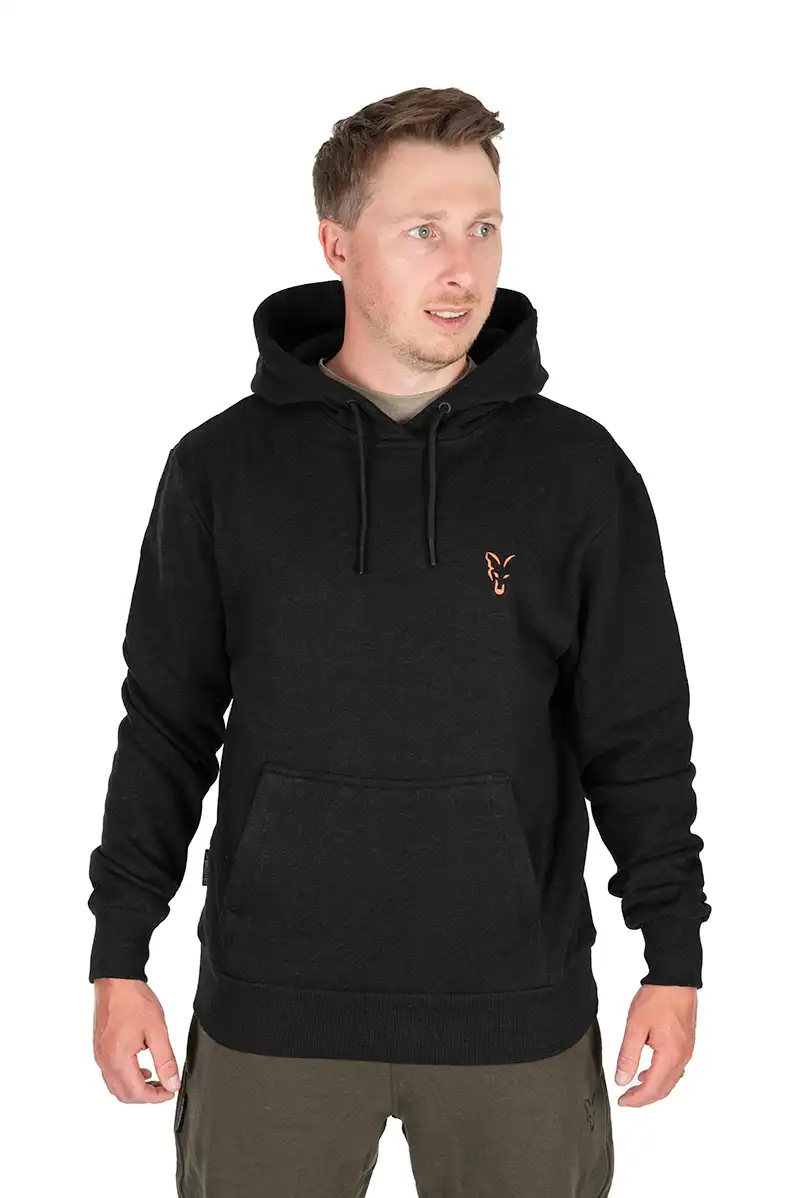 FOX Carp Collection Hoody #S Black/Orange