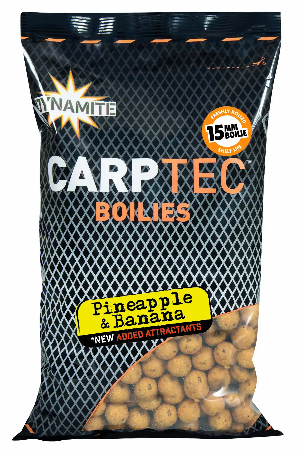 Dynamite Baits Carptec Boilies 900g 15mm Pineaple & Banana