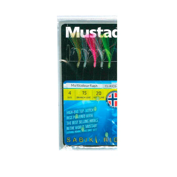 Mustad Multicolour Flash #4
