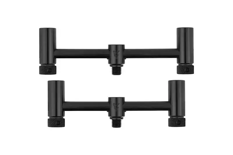 FOX Carp Black Label Slim Adjustable 2 Rod Buzz Bars 110-125mm