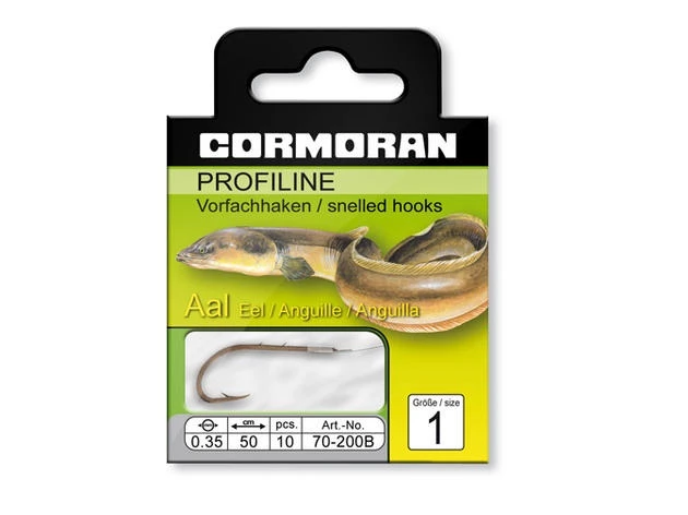 Cormoran Profiline Haken Aal #5 50cm 0,30mm