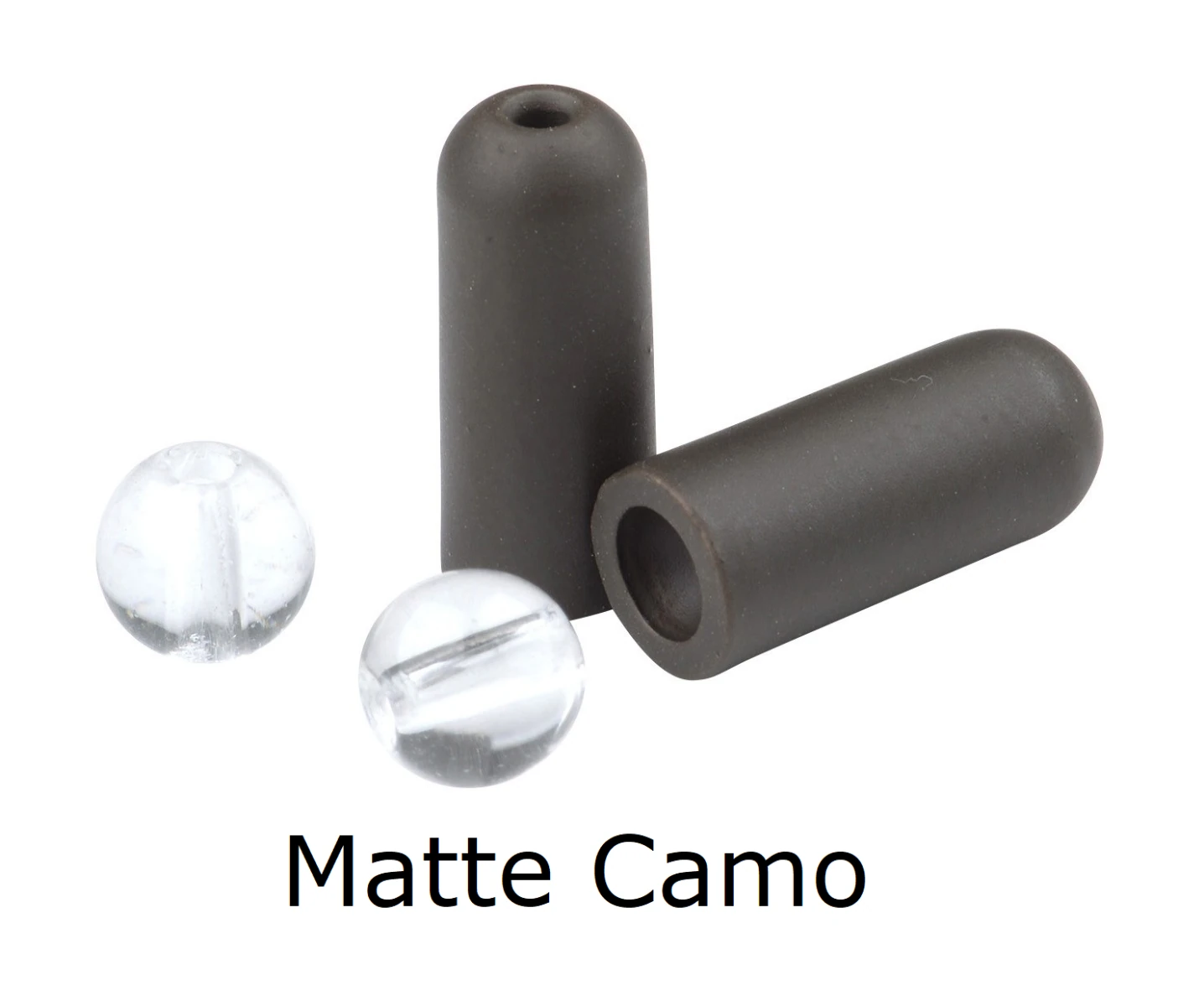 Spro Camo Tungsten Slim Bullet Sinkers + Glass Beads Matte Camo 1,8g