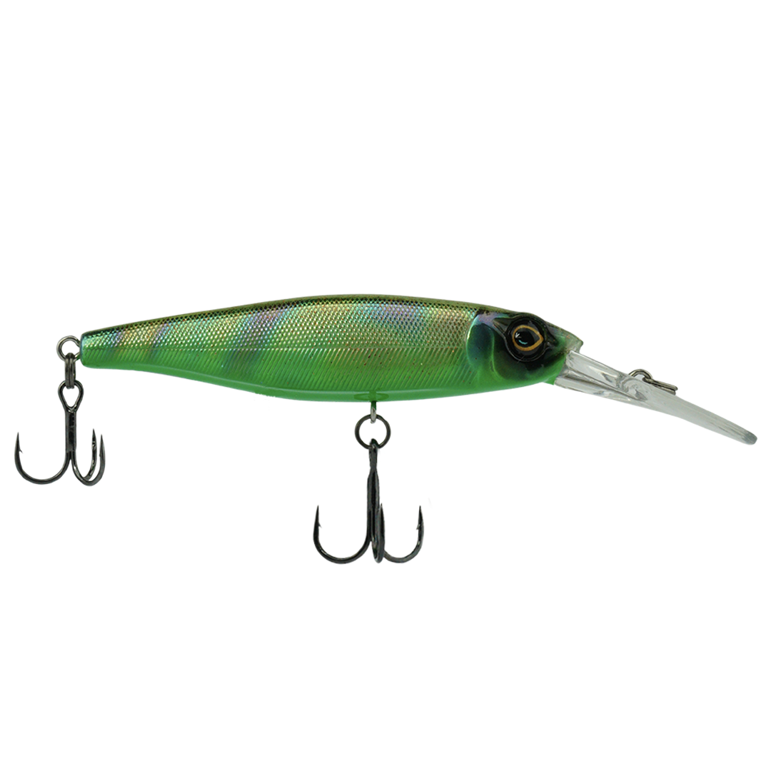 Illex Twitch Flesh 67 D2R Sonderfarbe 6,7cm AJ Motor Oil Chartreuse