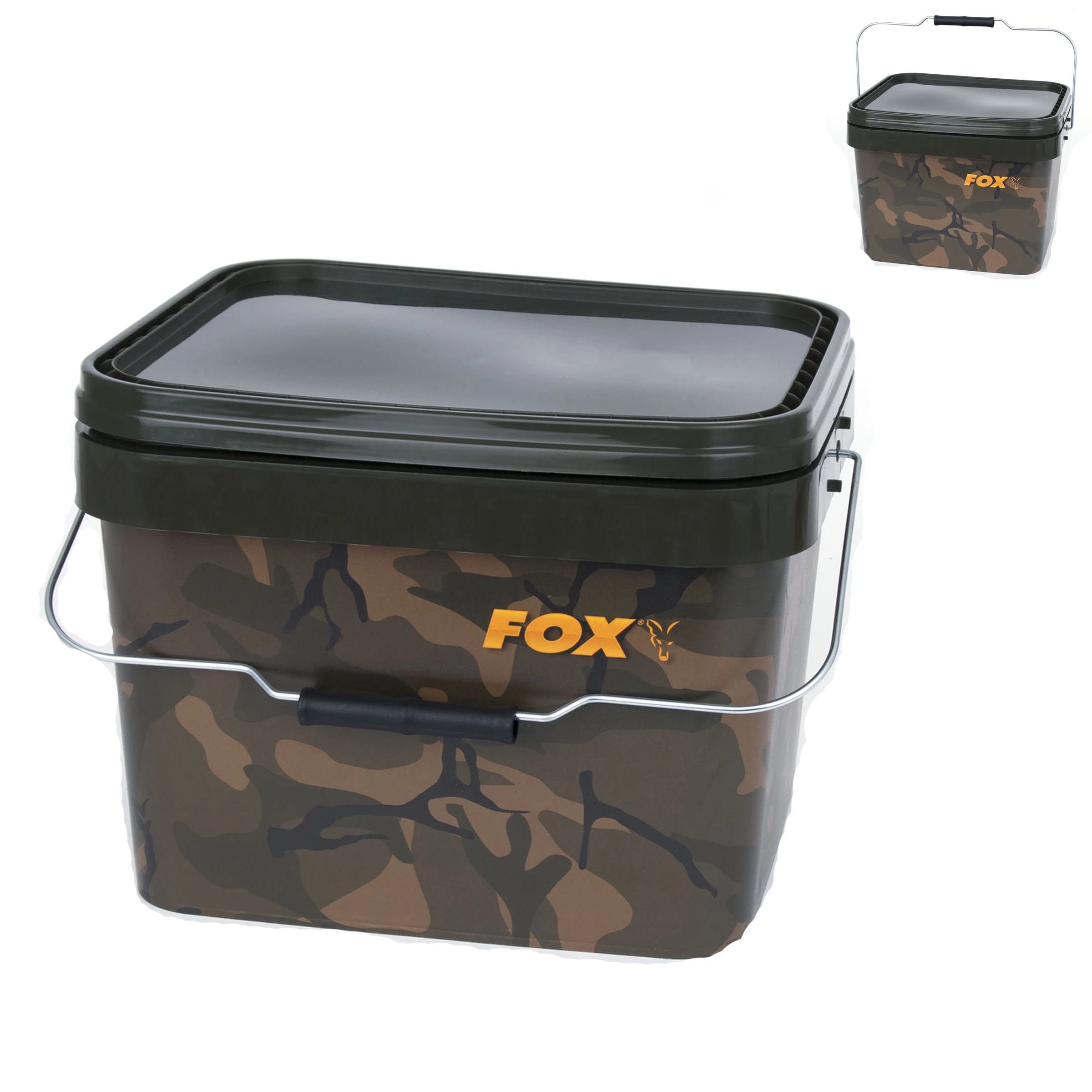 FOX Carp Camo Square Bucket 5L