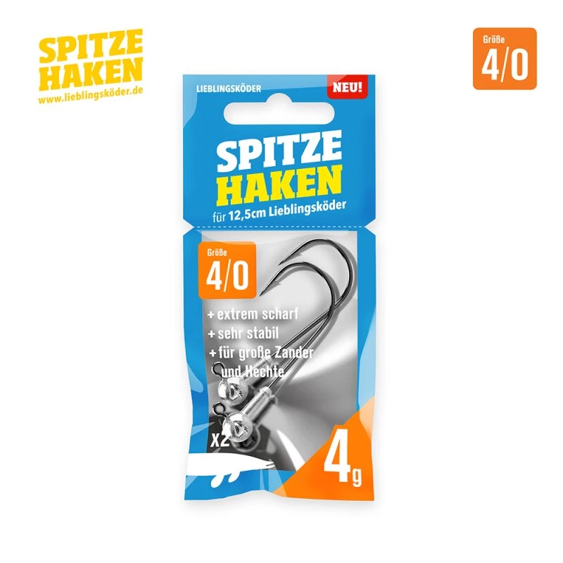 Lieblingsköder Spitze Haken #4/0 4g