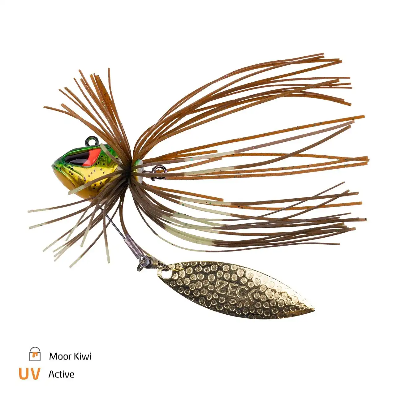 Zeck BA Spinner-Rushka 15g Moor Kiwi