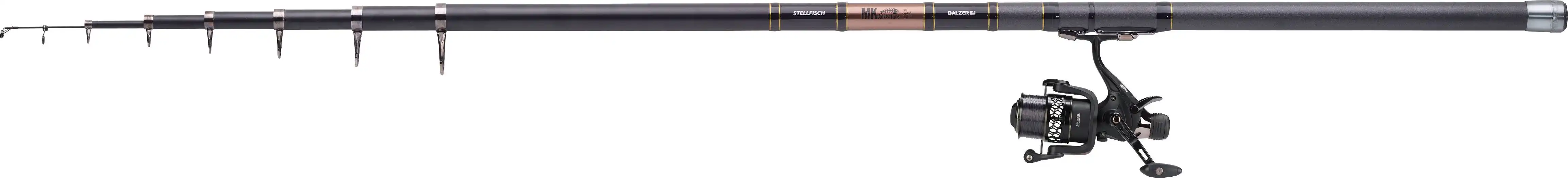 Balzer MK Combo Stellfisch 7,50m MK BR 6500 Rolle 0,35mm Schnur