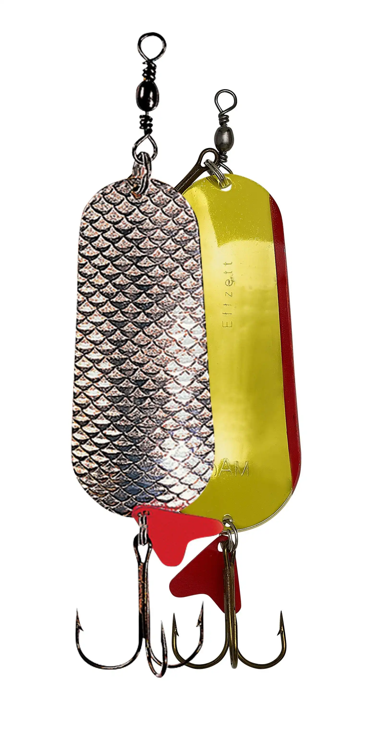 DAM FZ Scales Blinker 10cm 60g Silver/Silver
