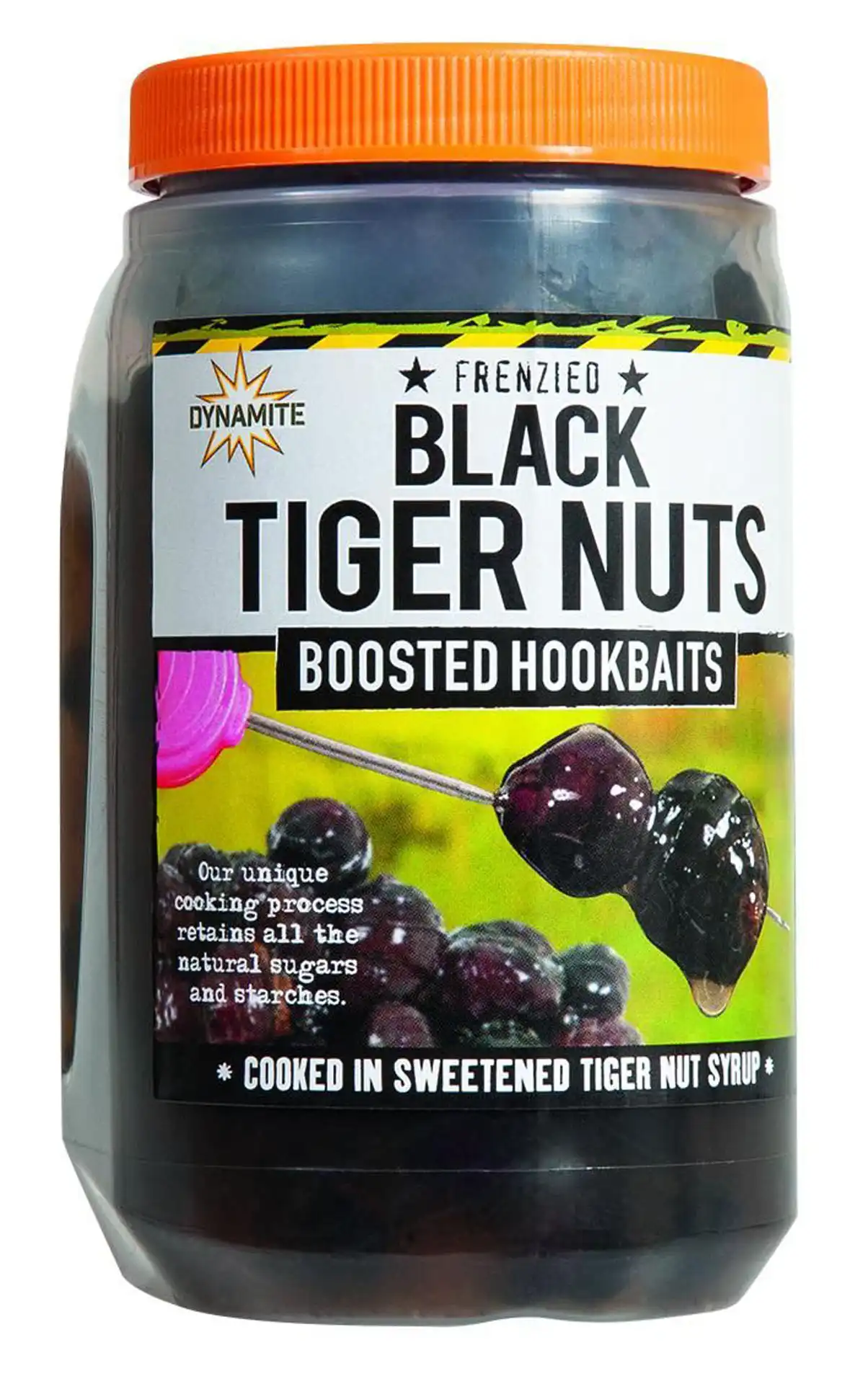 Dynamite Baits Frenzied Boosted Hookbaits 500ml Tiger Nut Black