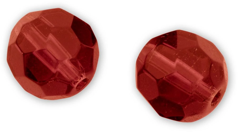 Quantum 4street Glass Bead 6,00mm Rot