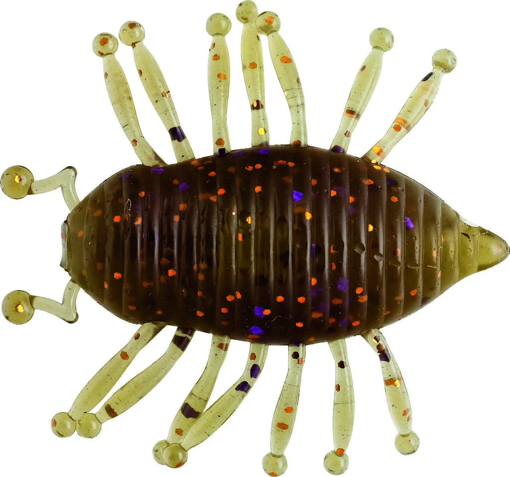 Green Pumpkin W Purple & Copper