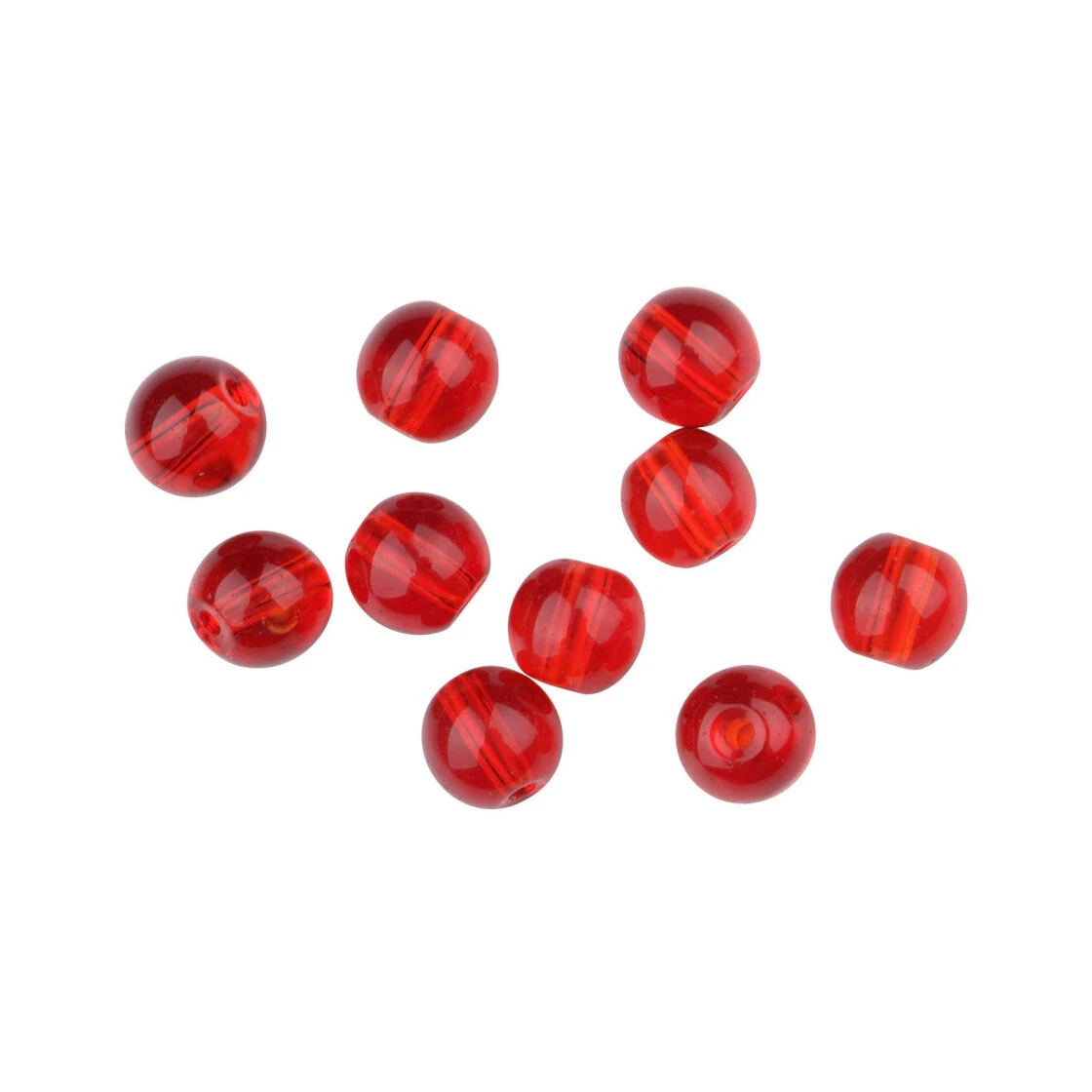 Spro Glass Bullet Weight Beads 4,00mm Red Ruby