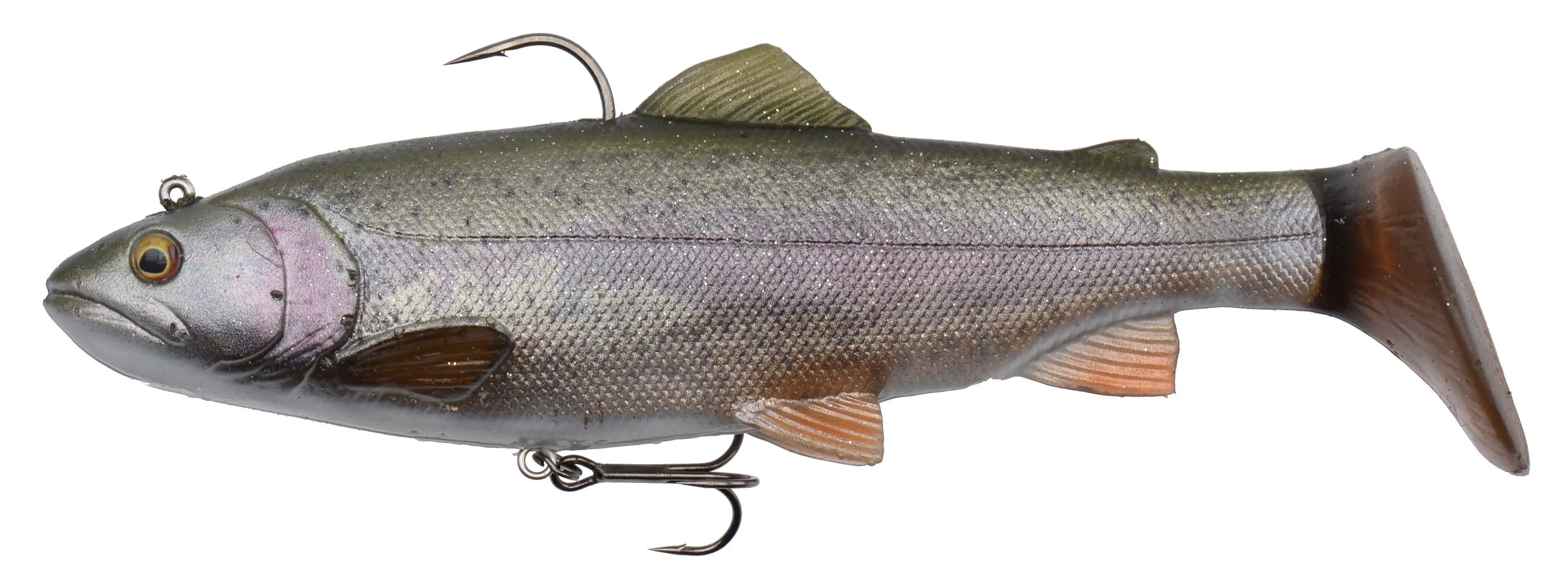 Savage Gear 4D Trout Rattle Shad S 17cm Rainbow Trout