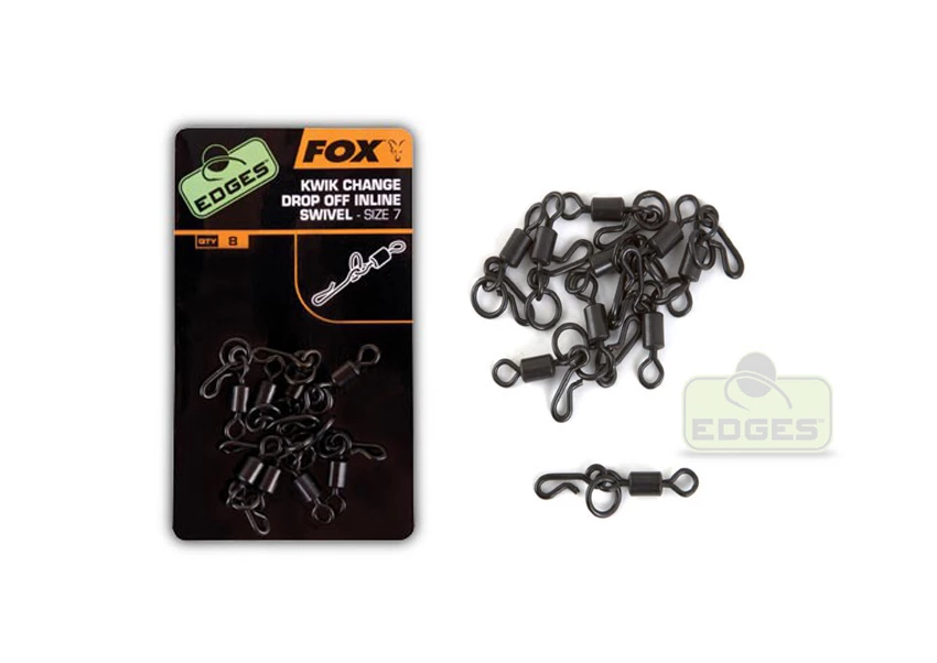 FOX Carp Edges Kwik Change Inline Swivel #7