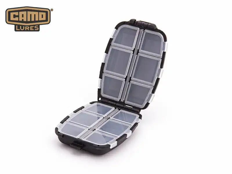 Camo Lures Tackle Box für Zubehör 8,3x3x7cm